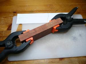 glued together with two drops of glue